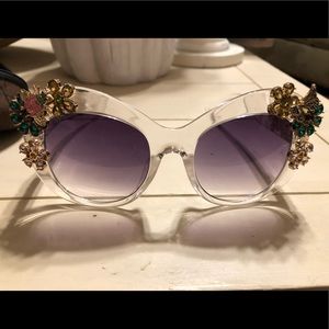 Fab-u-lous Treska Blingy Acrylic Sunglasses